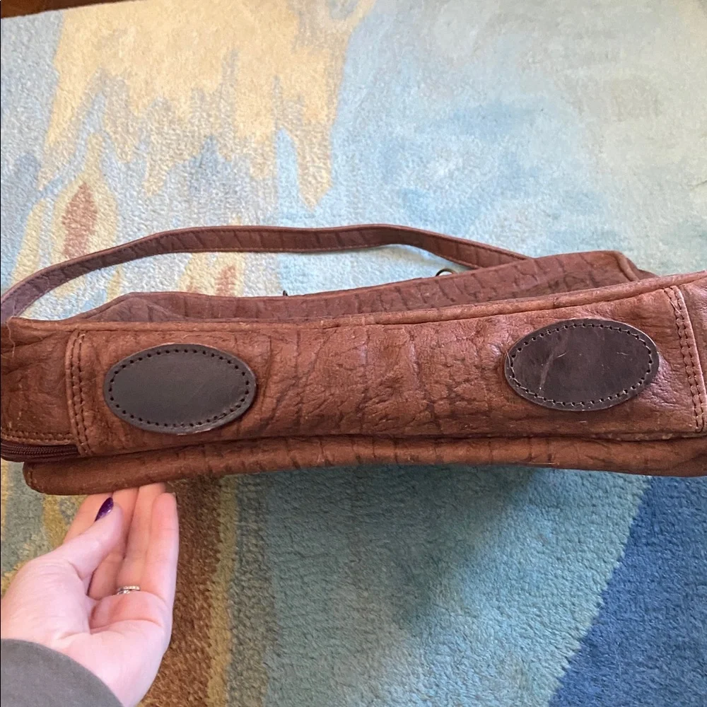 Brown Leather Computer Bag